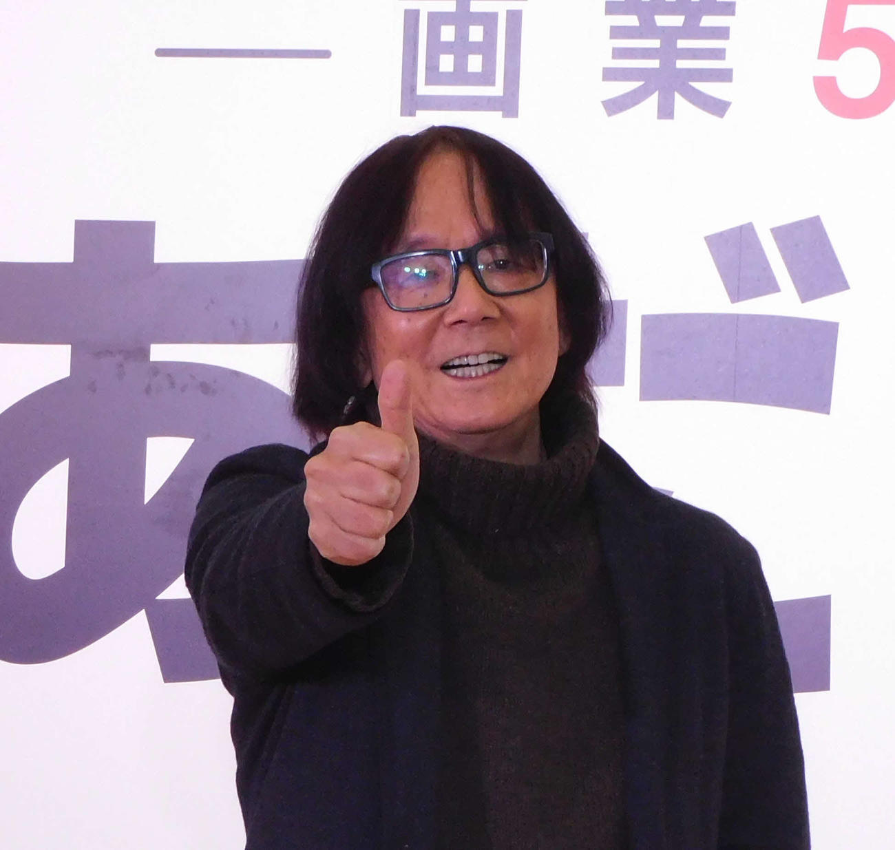 対談を行ったあだち充氏（撮影・寺本吏輝）