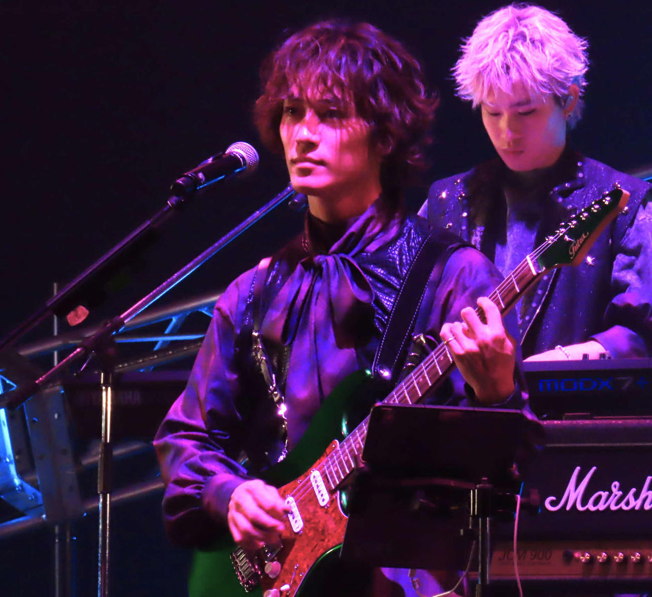 「バリバリ！BANDやろうぜ!!」ゲネプロで演奏する砂田将宏