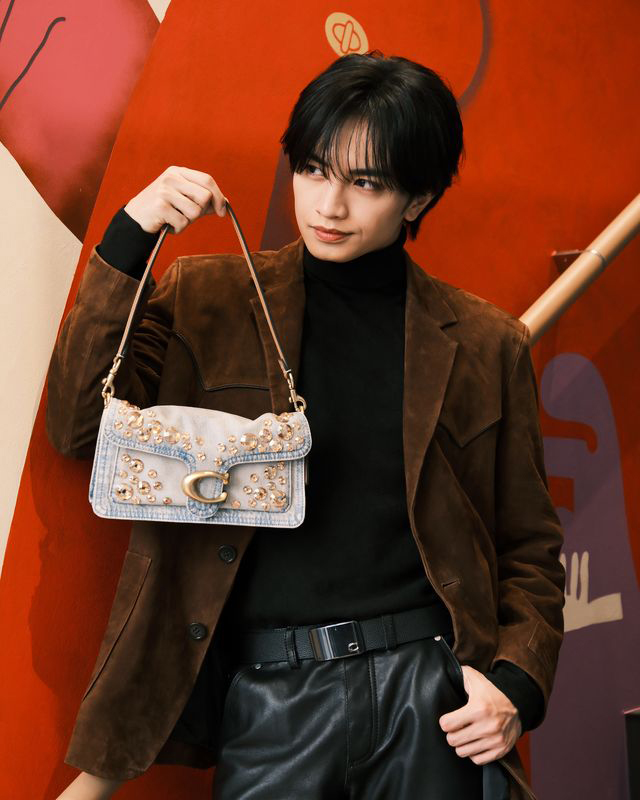 「コーチ　銀座」オープニングイベントに来場した中島健人