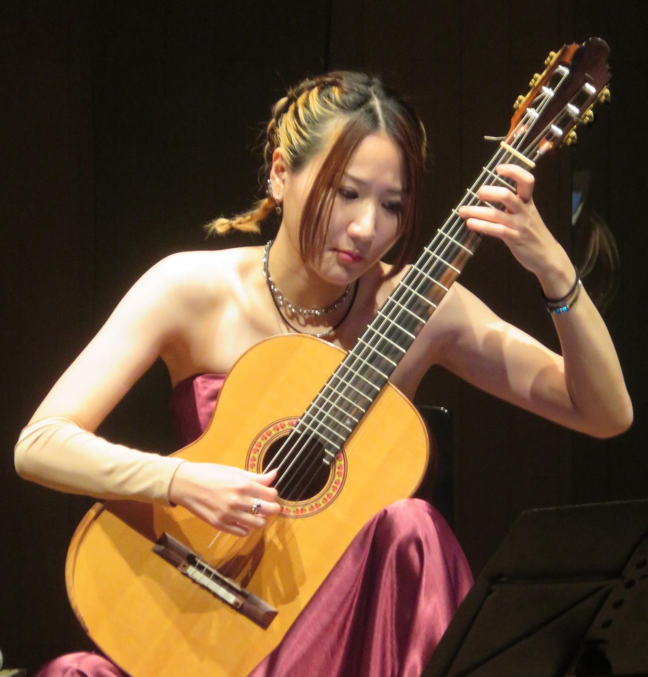 「CLASSIC×ROCK Christmas Night」を行った猪居亜美（撮影・川田和博）