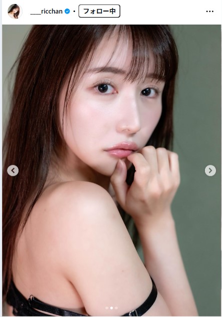 藍野りなのインスタグラムから