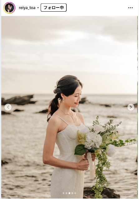 十碧れいやのインスタグラムから