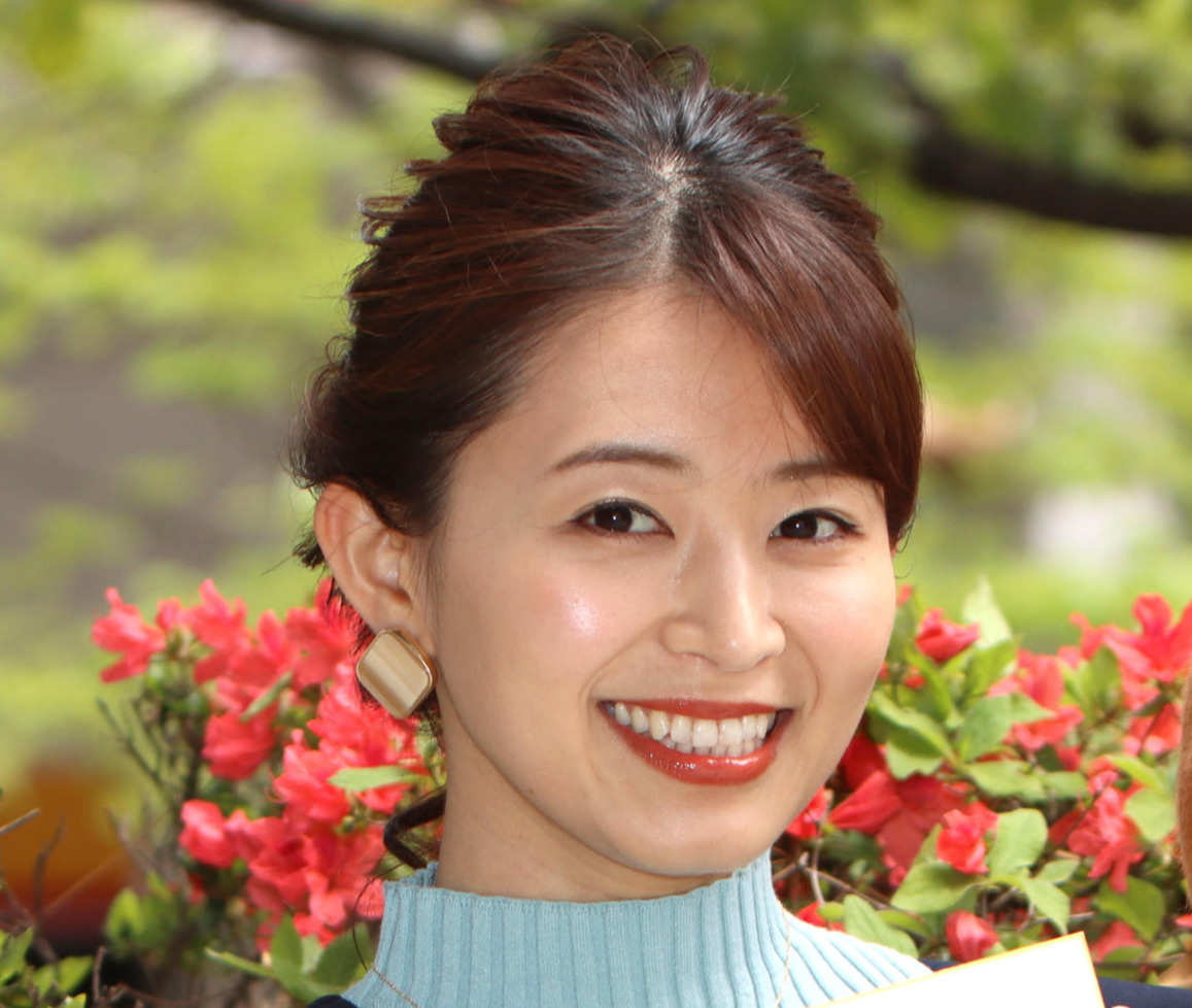 札幌テレビ放送（STV）時代の大家彩香アナウンサー（2020年5月撮影）