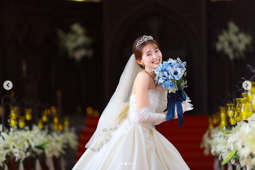 大家彩香アナウンサーのインスタグラムから