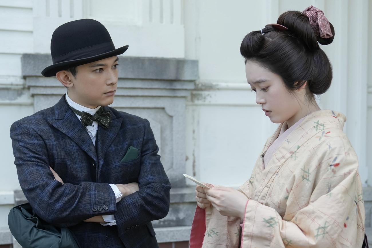 NHK連続テレビ小説「ばけばけ」の1場面（C）NHK