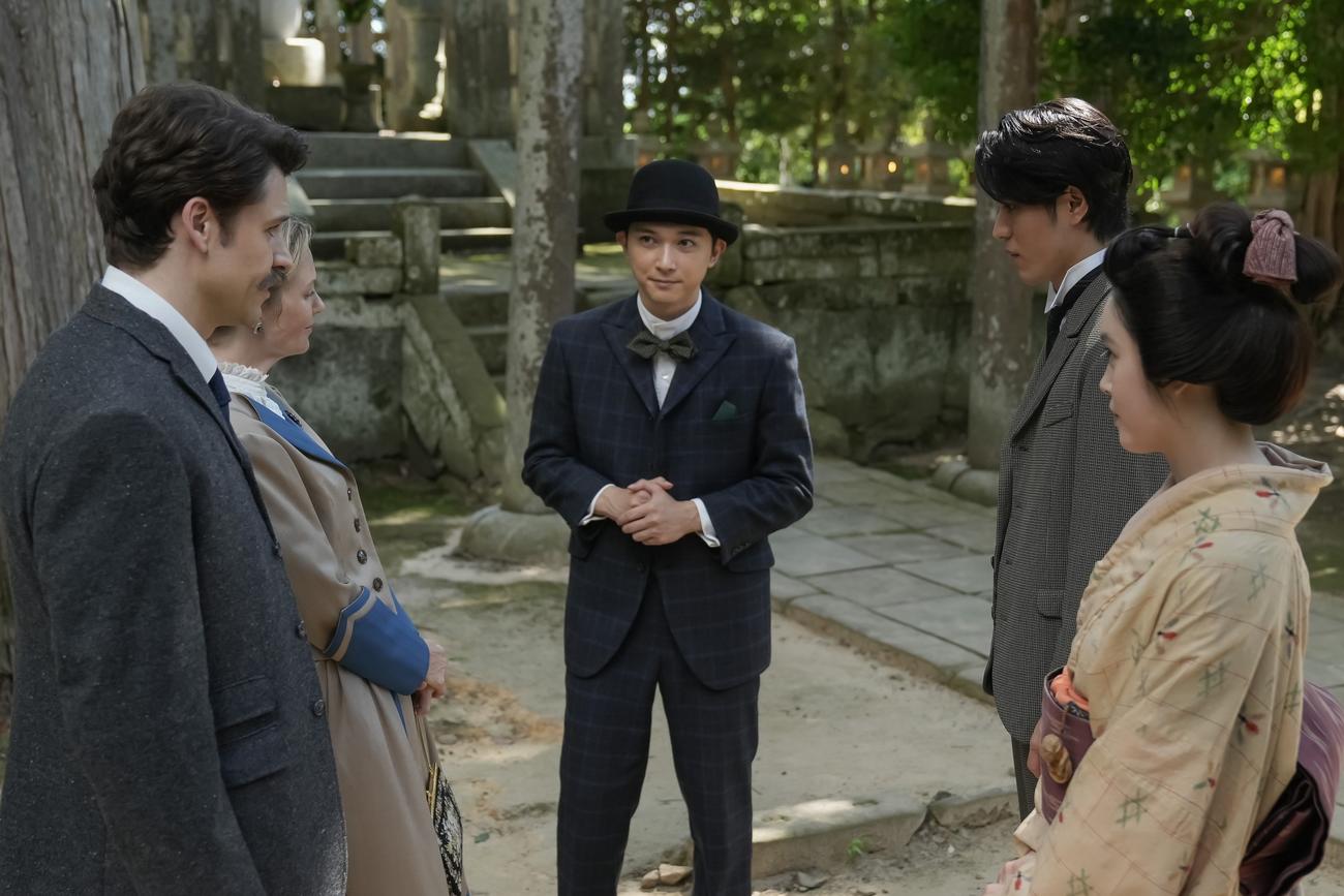 NHK連続テレビ小説「ばけばけ」の1場面（C）NHK