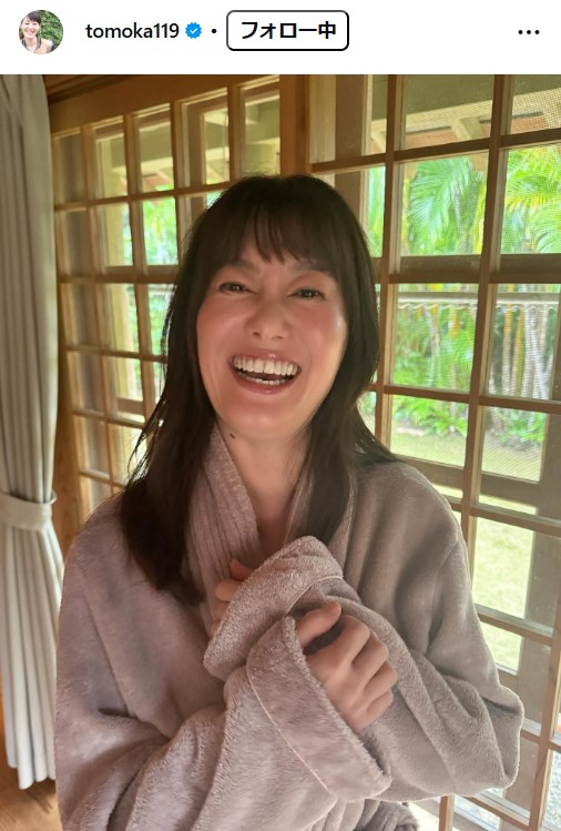 竹中知華アナのインスタグラムから