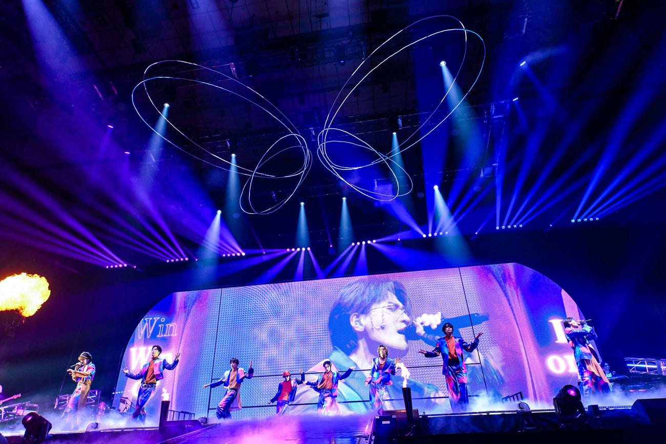 グループ2度目となる全国アリーナツアーの最終公演を行ったFANTASTICS