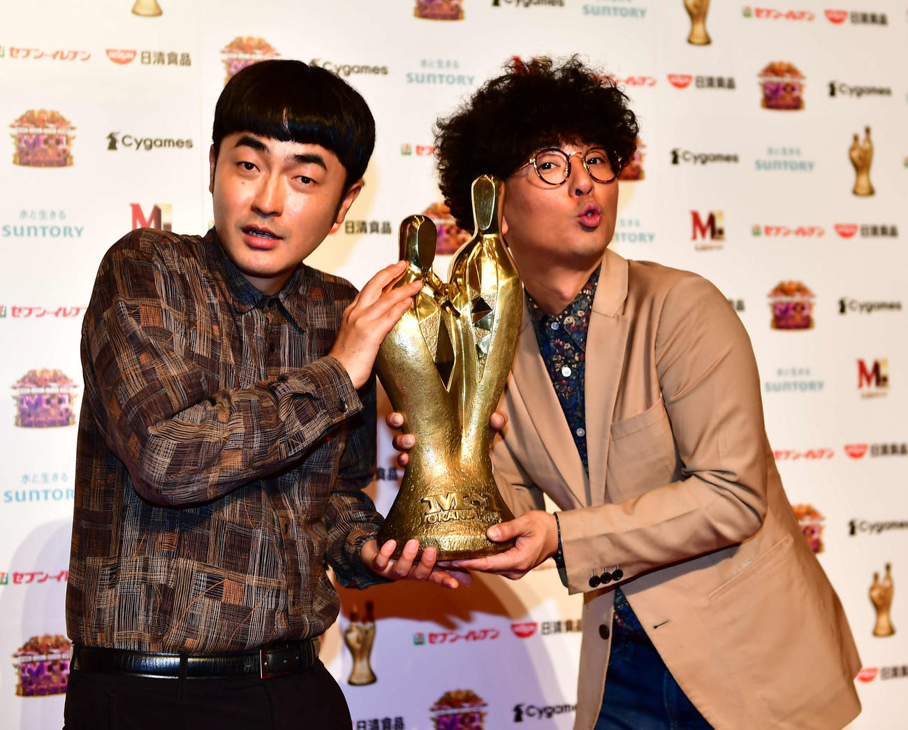 「M－1グランプリ2025」で優勝した、たくろう（撮影・松尾幸之介）