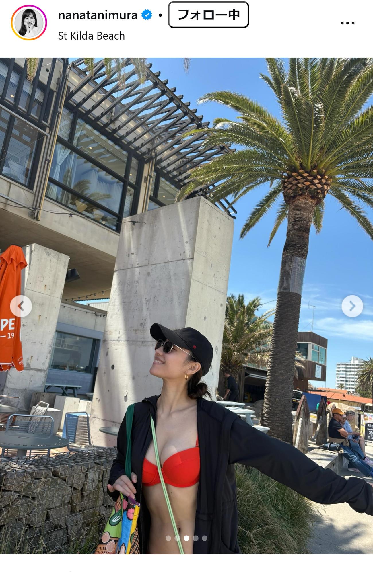 谷村奈南のインスタグラムから