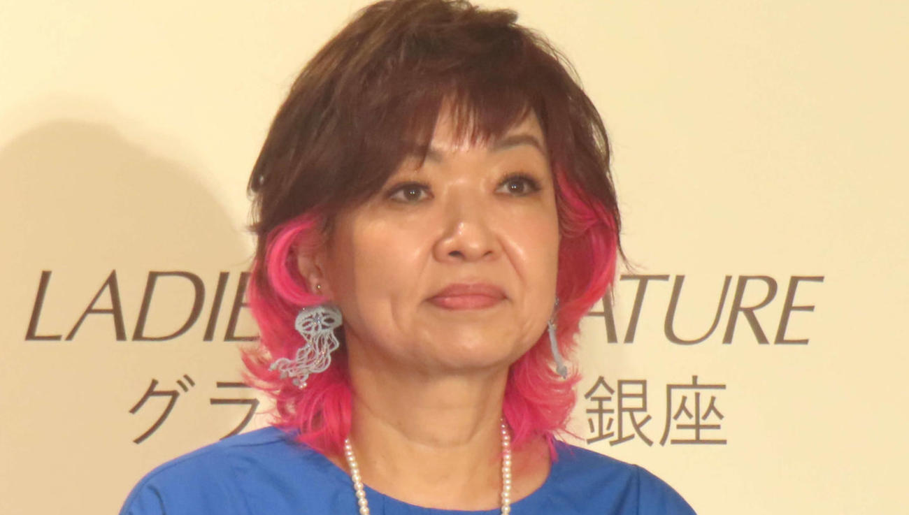清水ミチコ（2025年9月撮影）