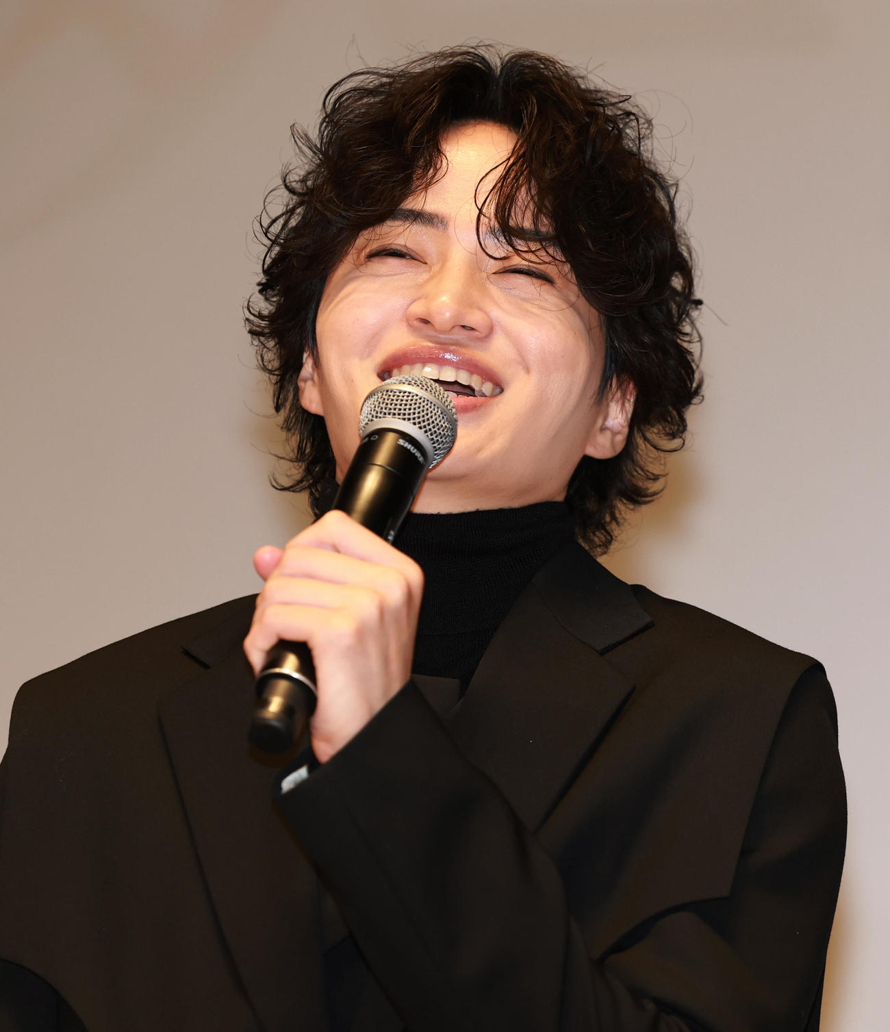 ドラマ「こちら予備自衛英雄補？！」第1話・第2話完成披露試写会に登場した菊池風磨（撮影・野上伸悟）