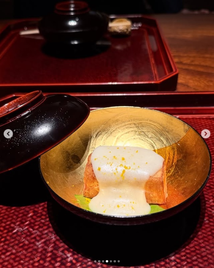 伍代夏子のインスタグラムから