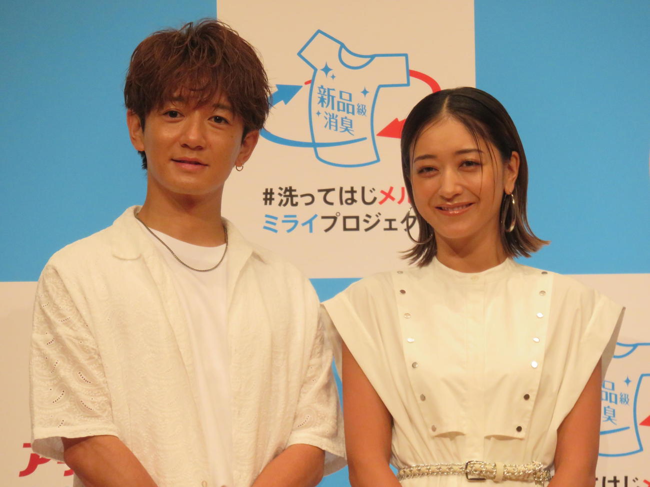 みちょぱと夫の大倉士門（25年8月撮影）