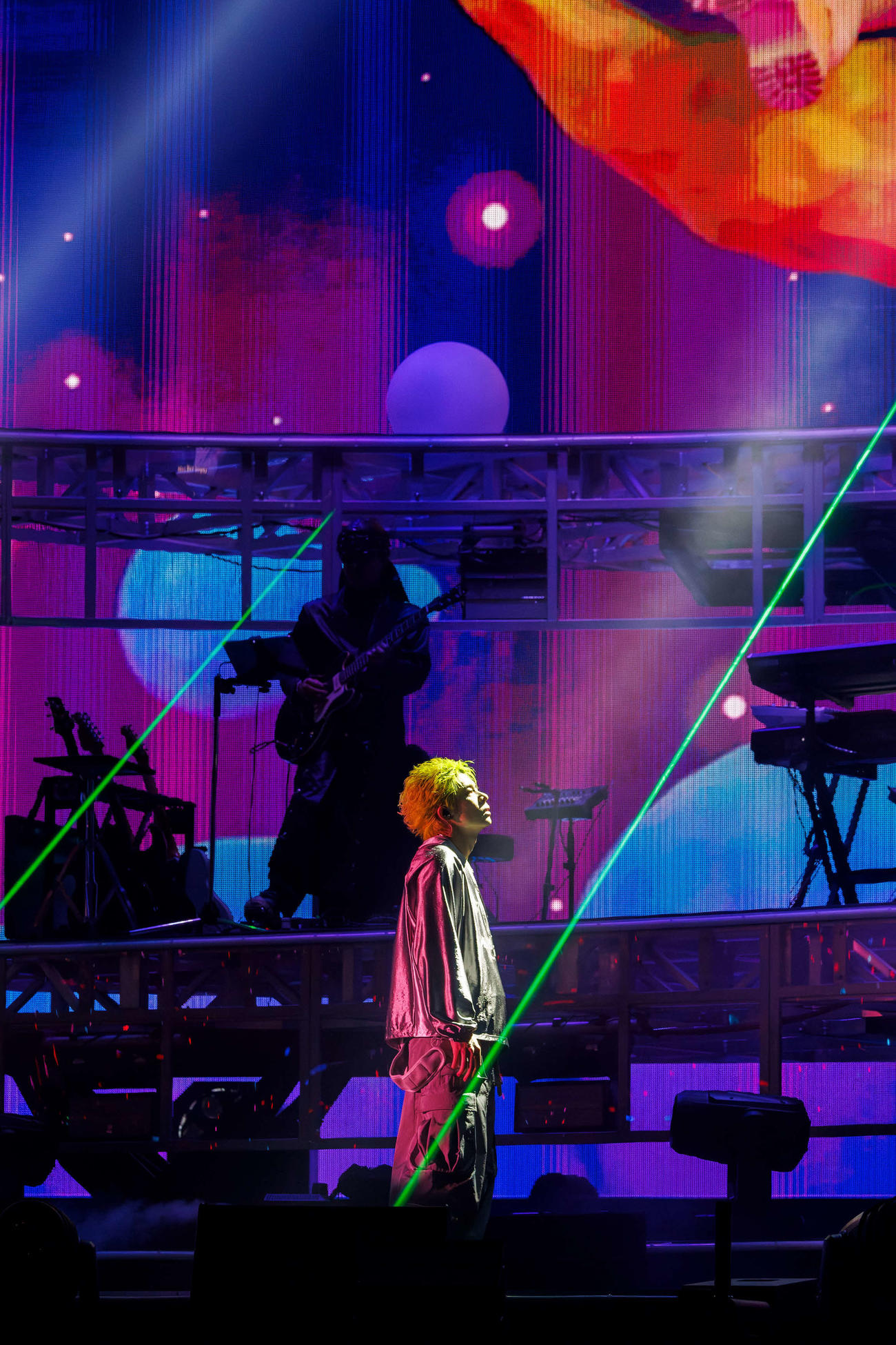 全国ライブツアー最終公演でパフォーマンスを披露するNumber＿iの岸優太（C）TOBE Co., Ltd.