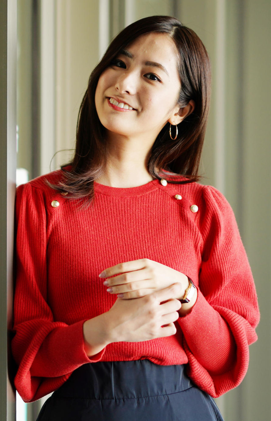 TBS田村真子アナウンサー（21年10月撮影）