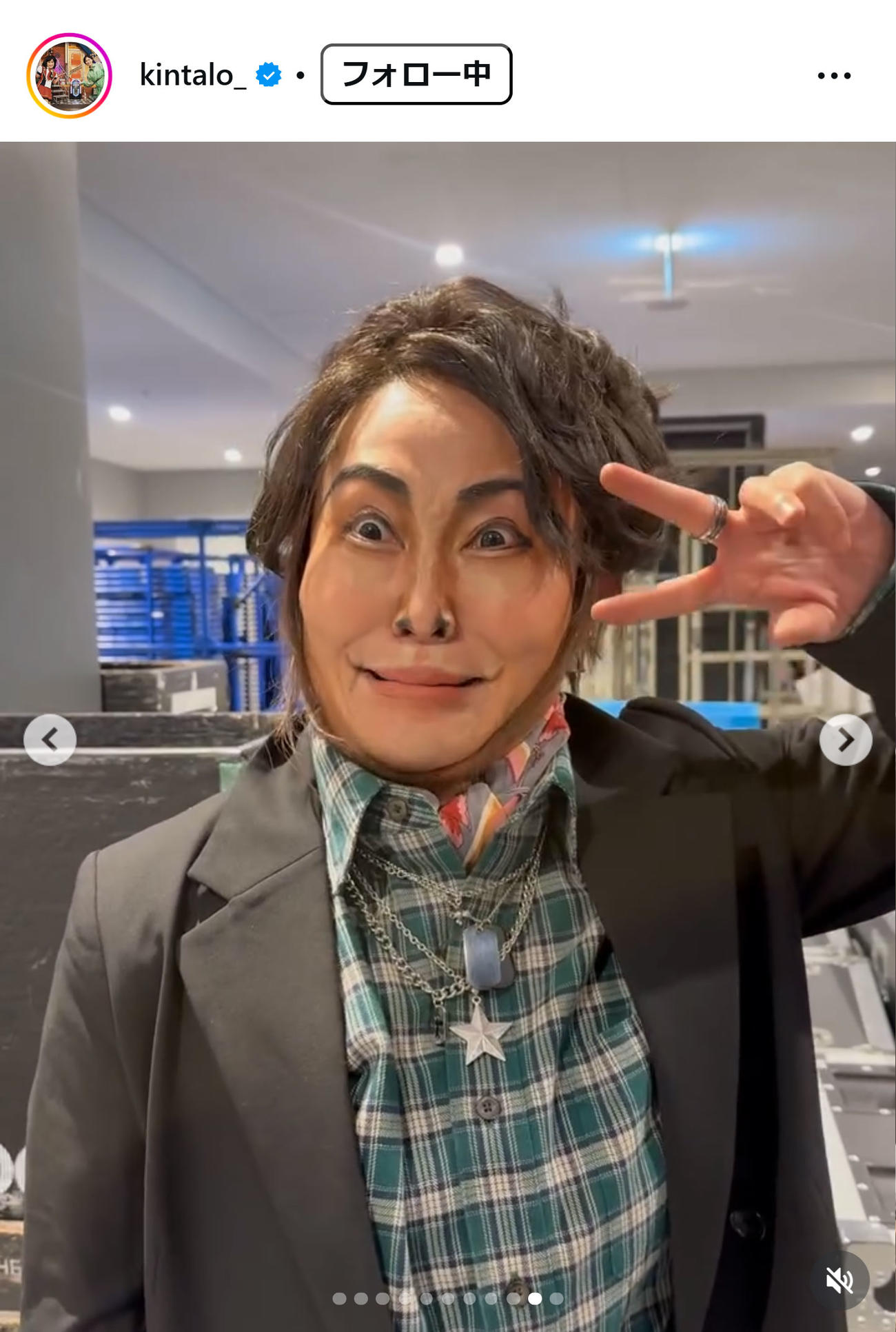 キンタロー。のインスタグラムから