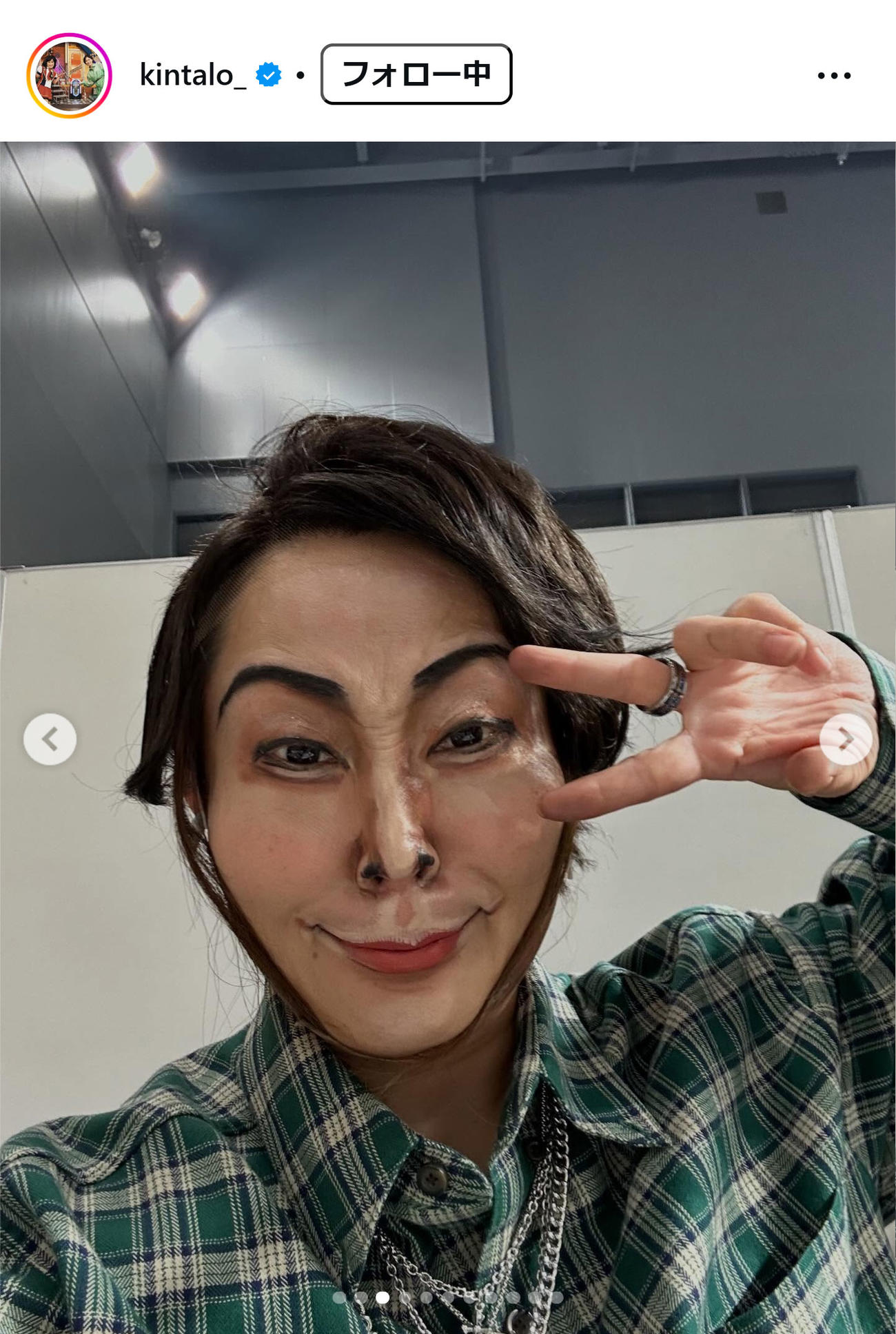 キンタロー。のインスタグラムから