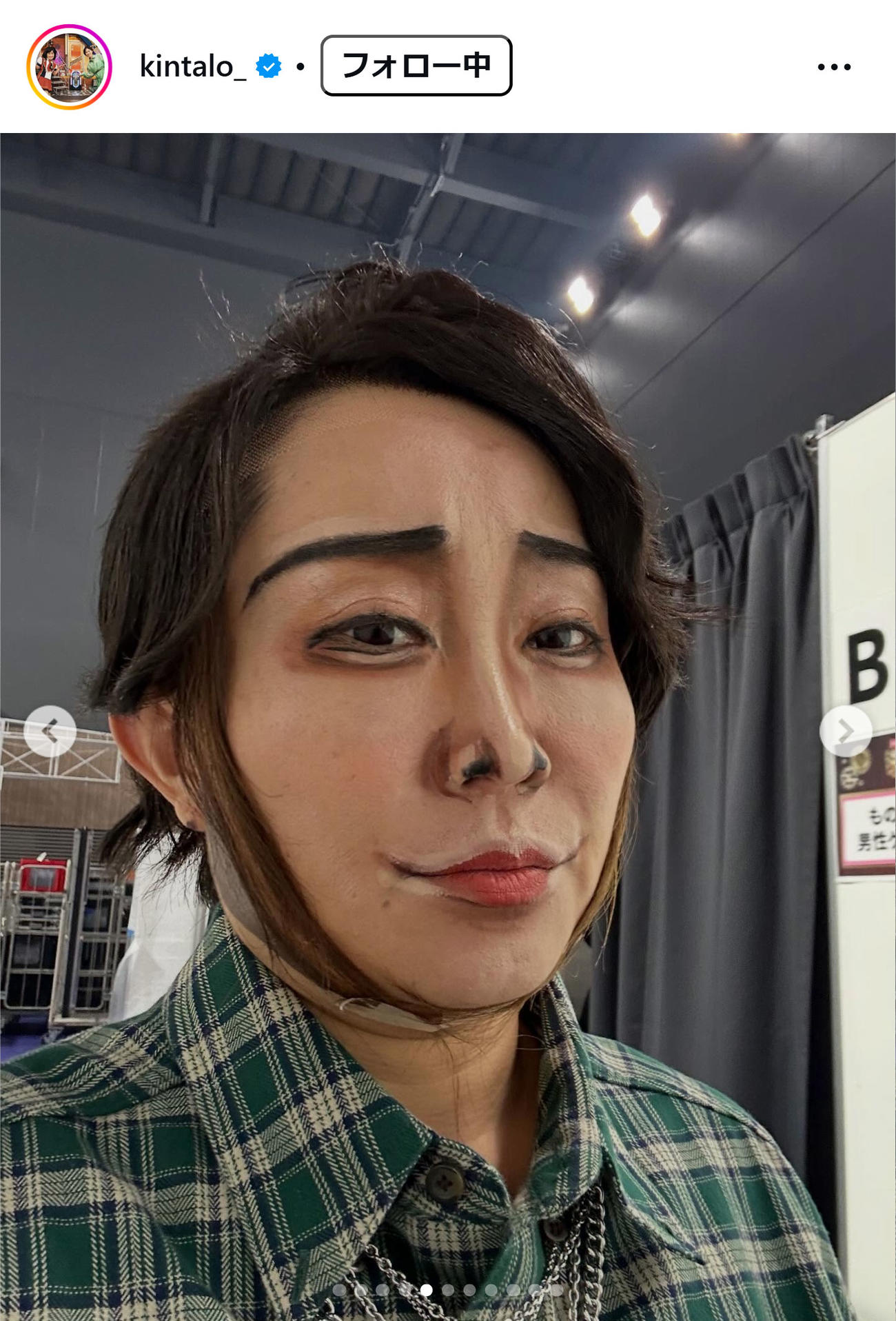 キンタロー。のインスタグラムから