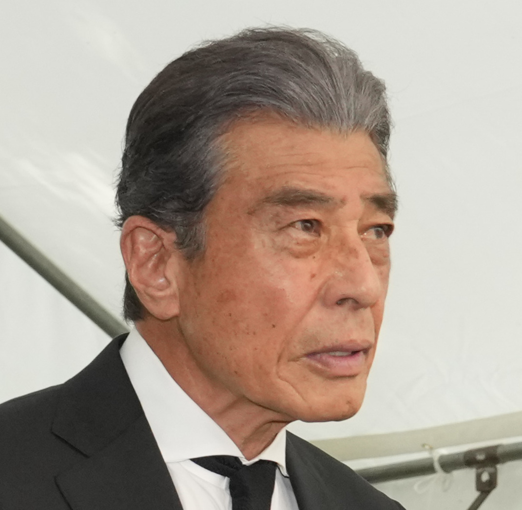 舘ひろし（2025年8月撮影）