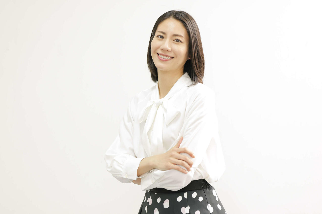 ドラマ「夫に間違いありません」で主演を務める松下奈緒