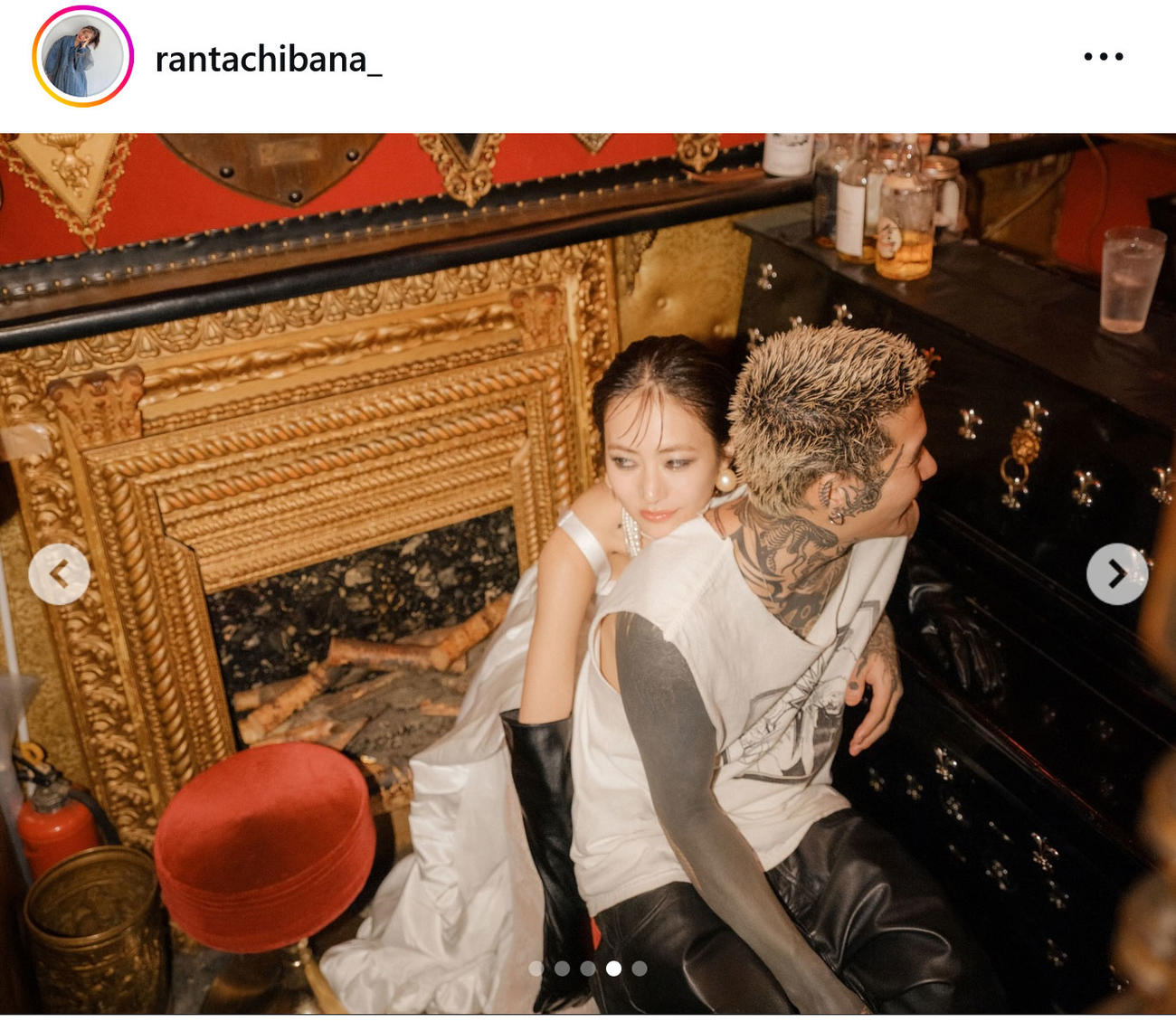 立花蘭のインスタグラムから