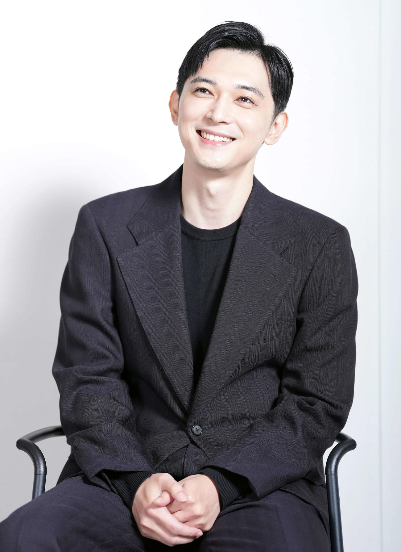 主演男優賞を受賞し心境を語る吉沢亮（撮影・たえ見朱実）