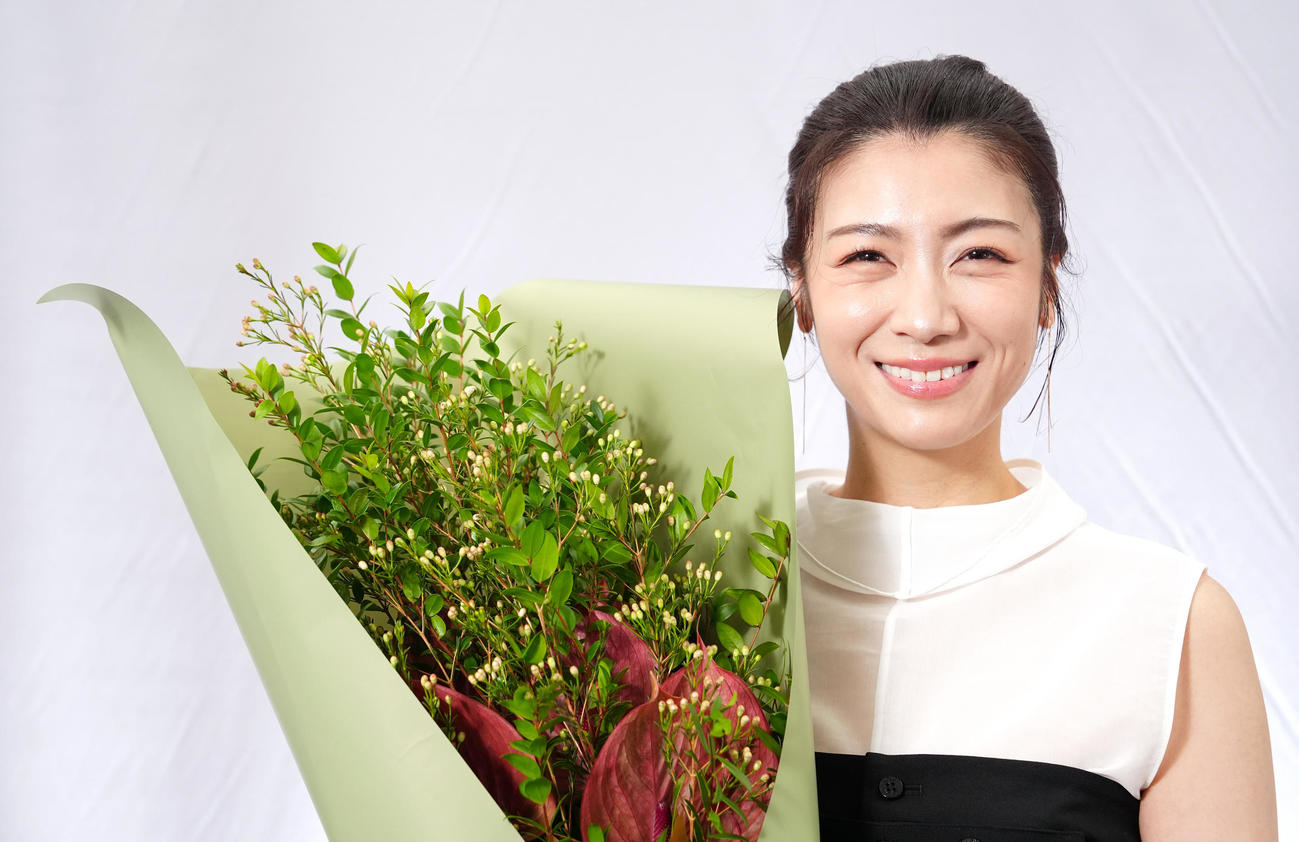 助演女優賞に輝いた瀧内公美（撮影・江口和貴）
