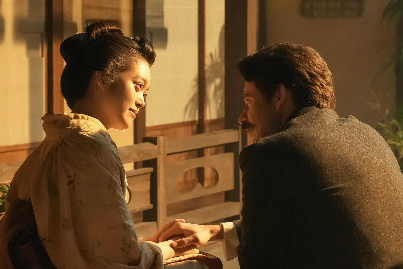 NHK連続テレビ小説「ばけばけ」の1場面（C）NHK