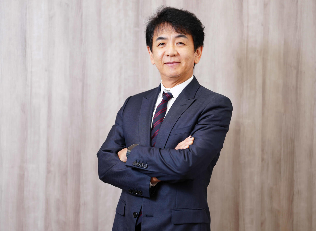 外国作品賞を受賞したキノフィルムズの木下直哉代表取締役社長（撮影・鈴木みどり）