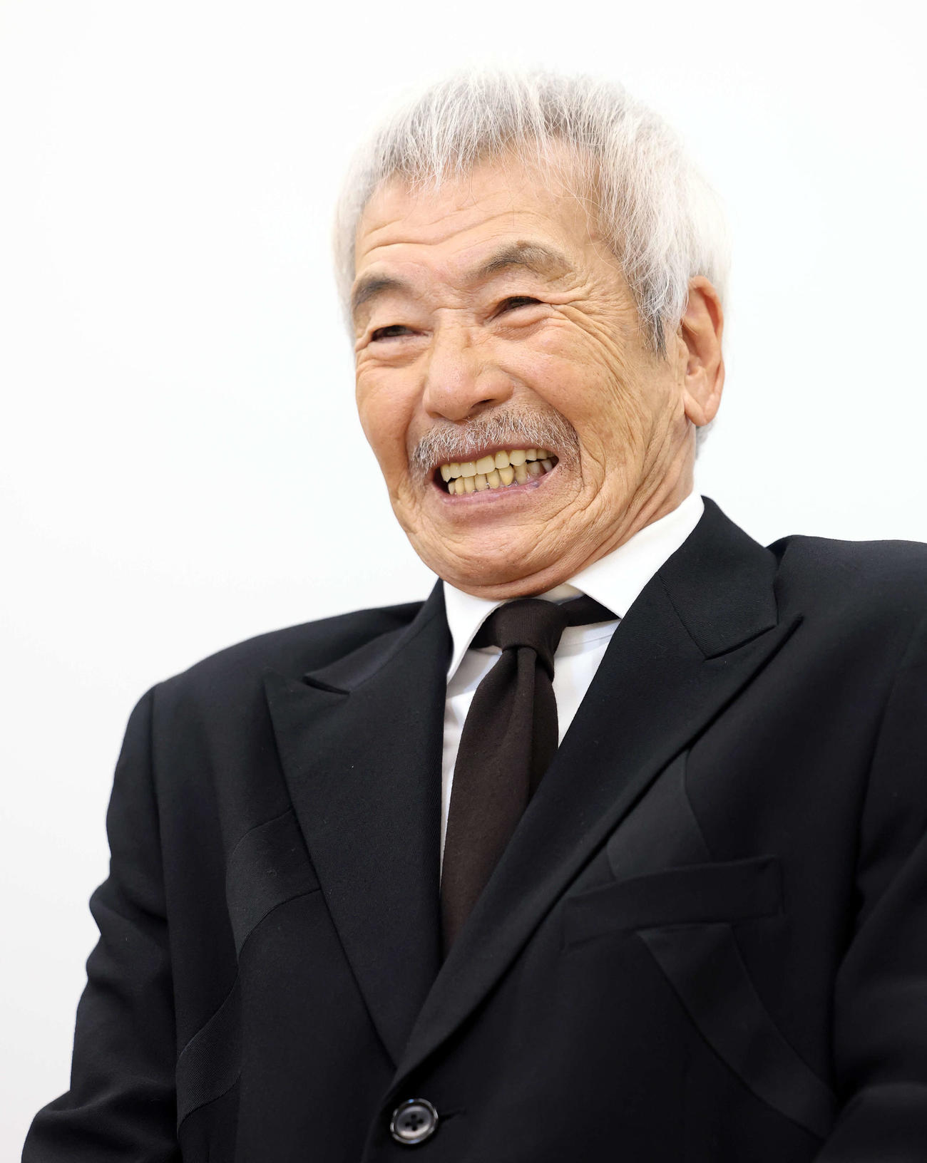 助演男優賞を受賞した田中泯は笑顔で思いを語る（2025年12月撮影）