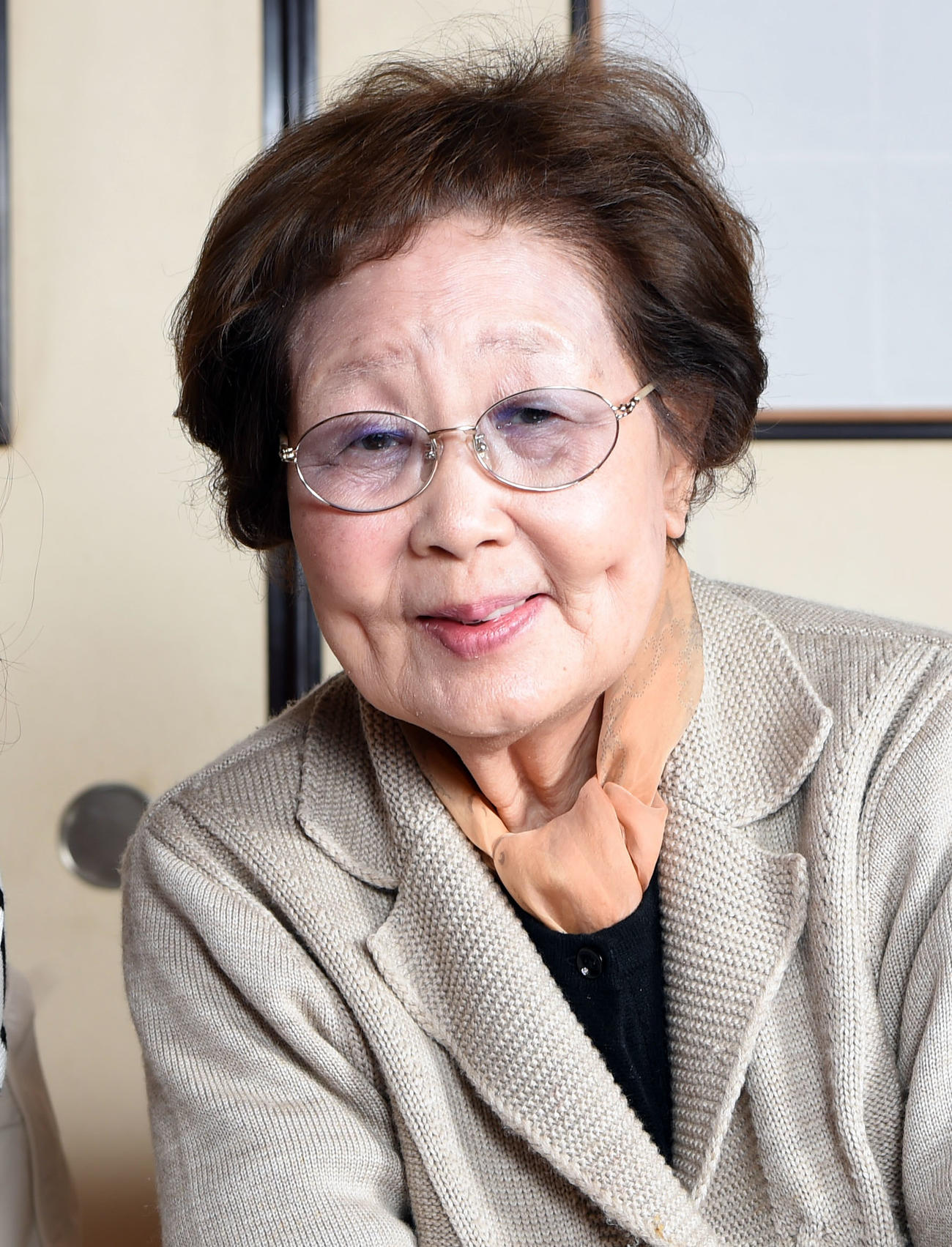 海老名香葉子さん（2015年2月撮影）