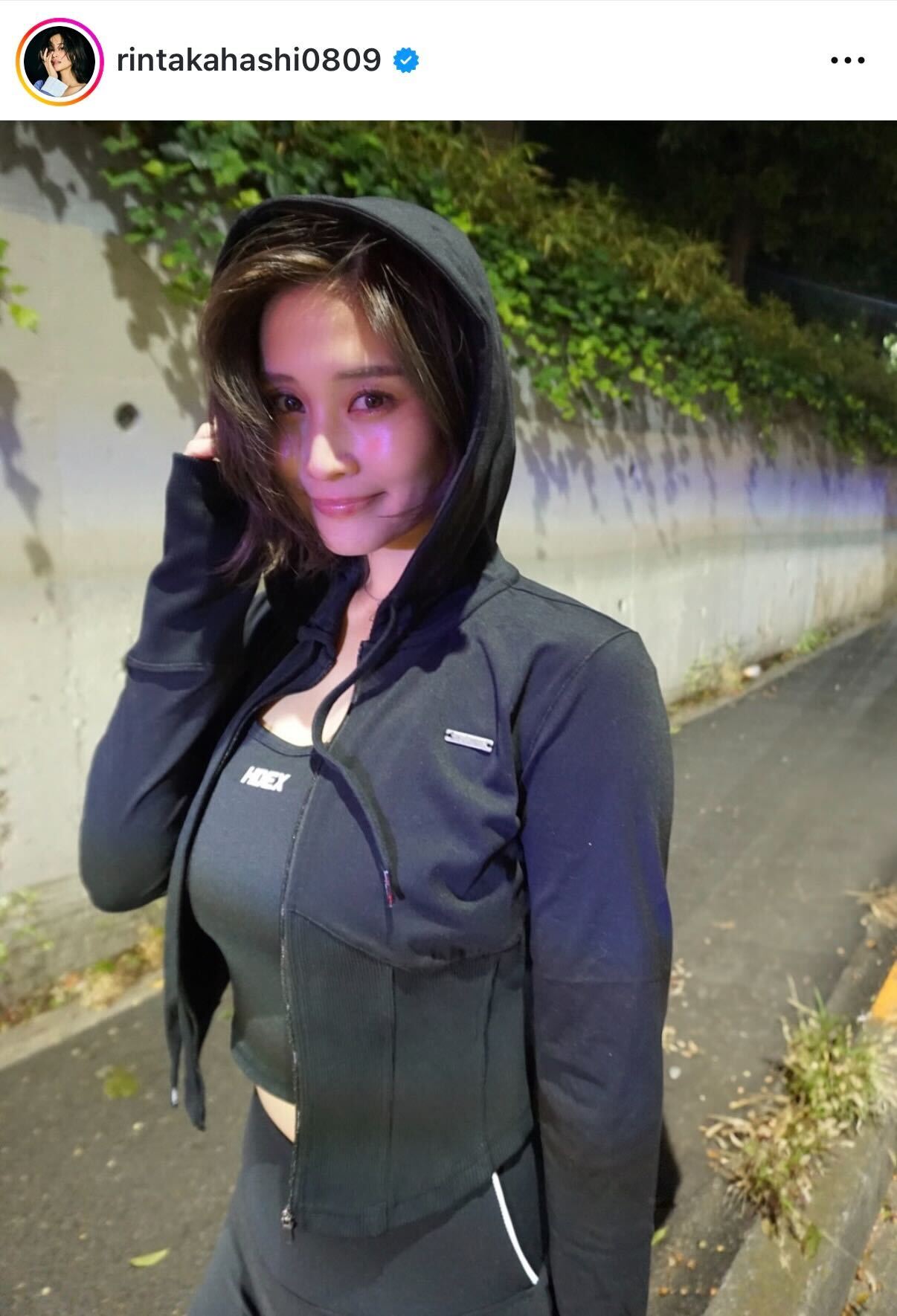 高橋凜のインスタグラムから