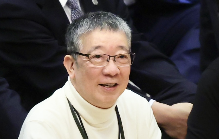笑福亭鶴光（2025年1月撮影）