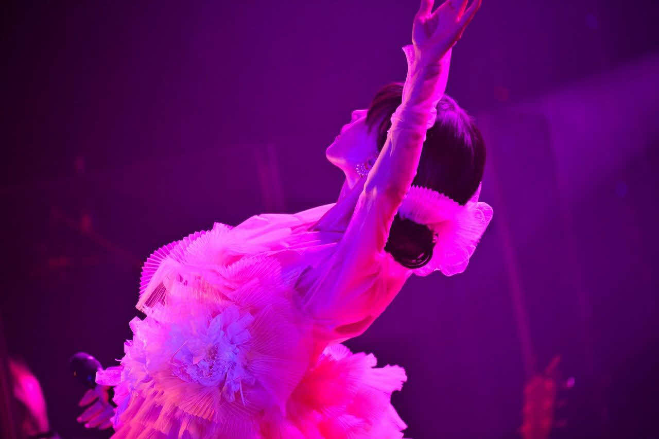 ディナーショーでファンを魅了した中森明菜