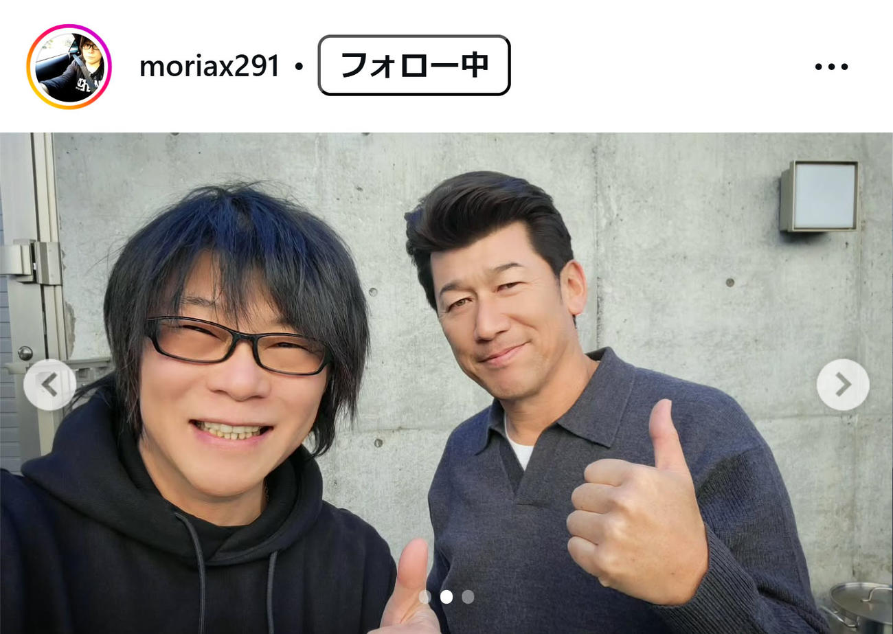 森川智之のインスタグラムから