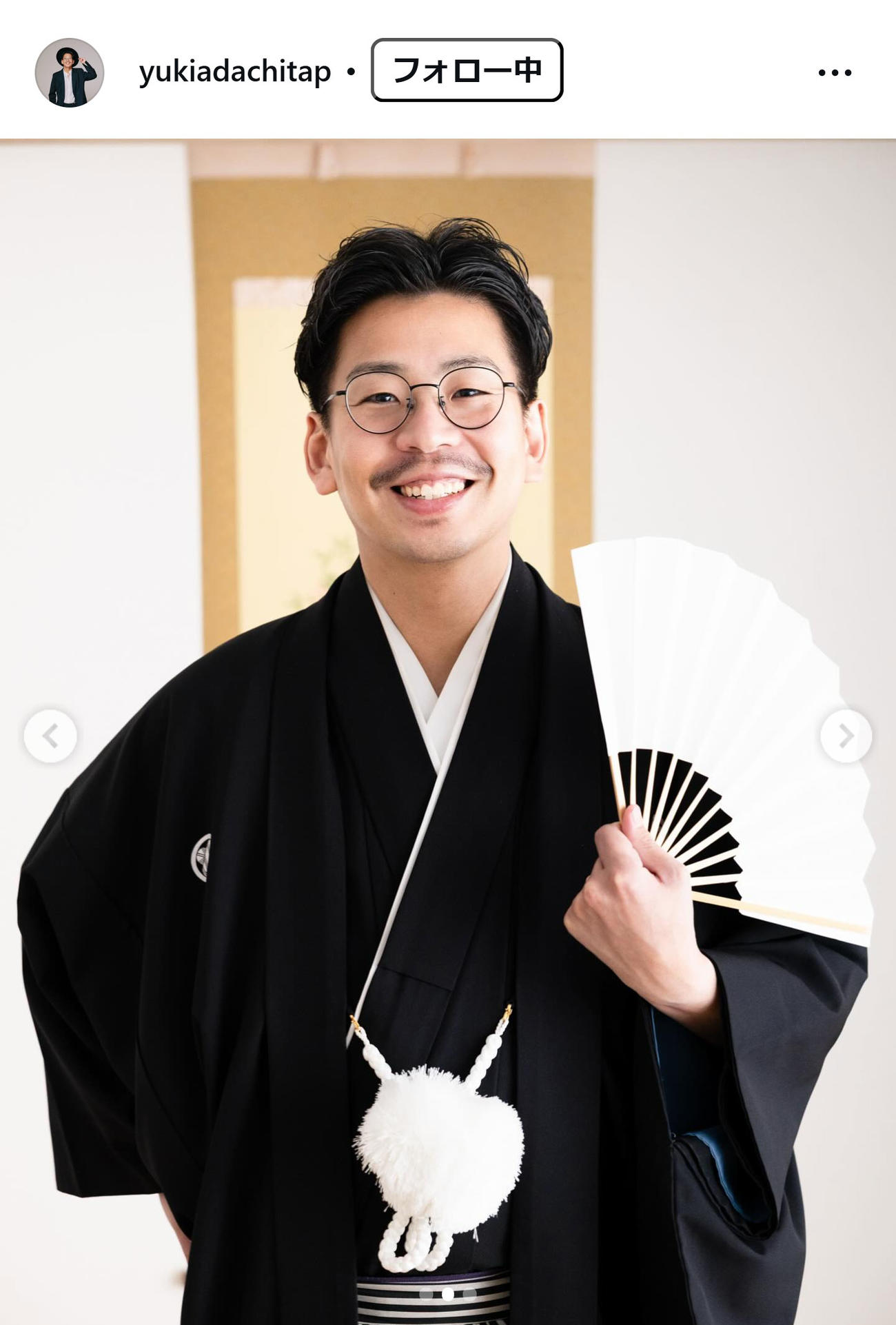 安達雄基のインスタグラムから