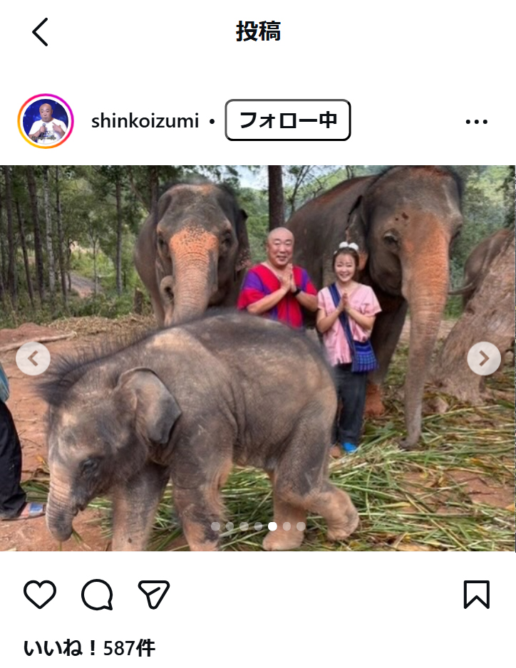 あっぱれコイズミのインスタグラムから