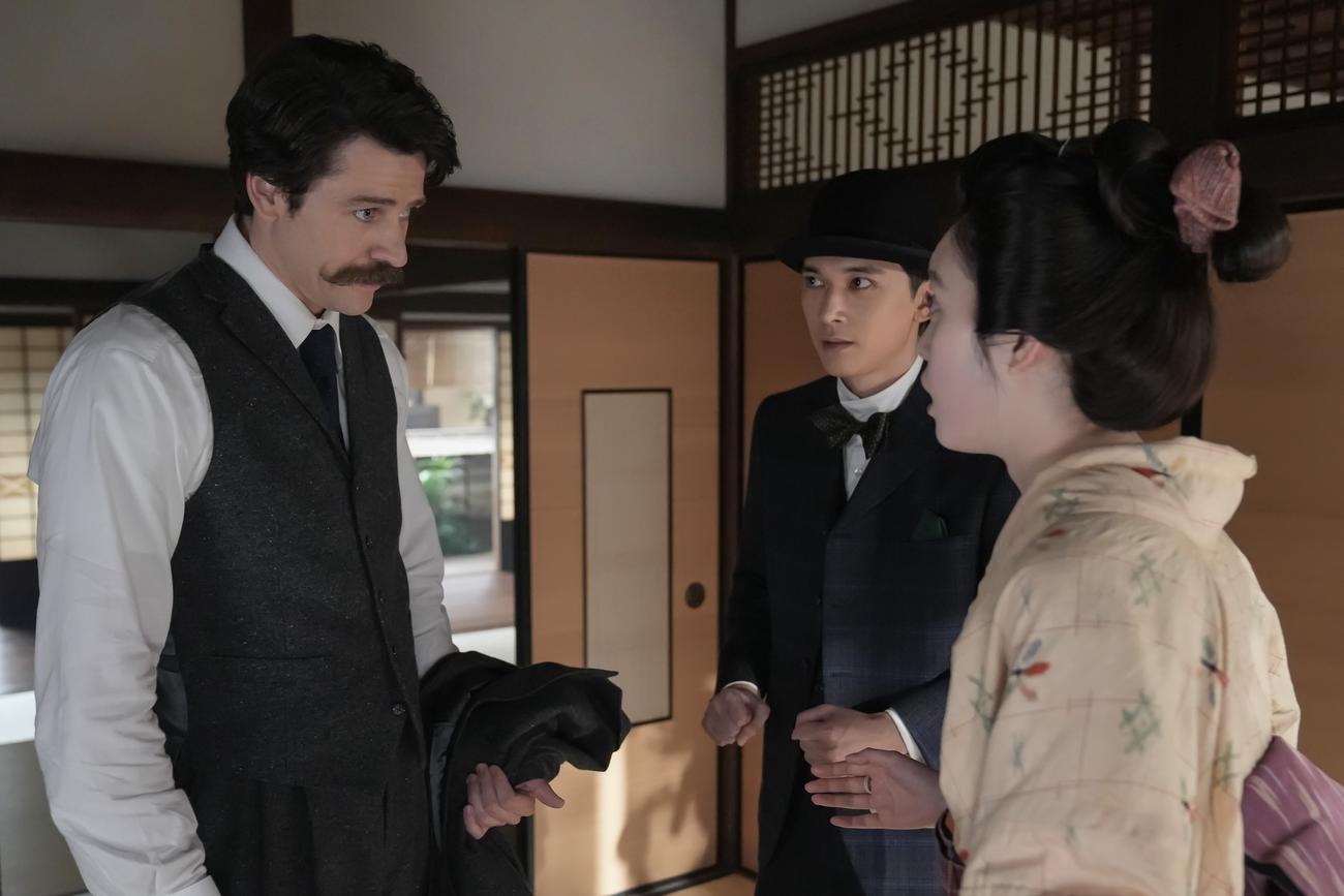 NHK連続テレビ小説「ばけばけ」の1場面（C）NHK