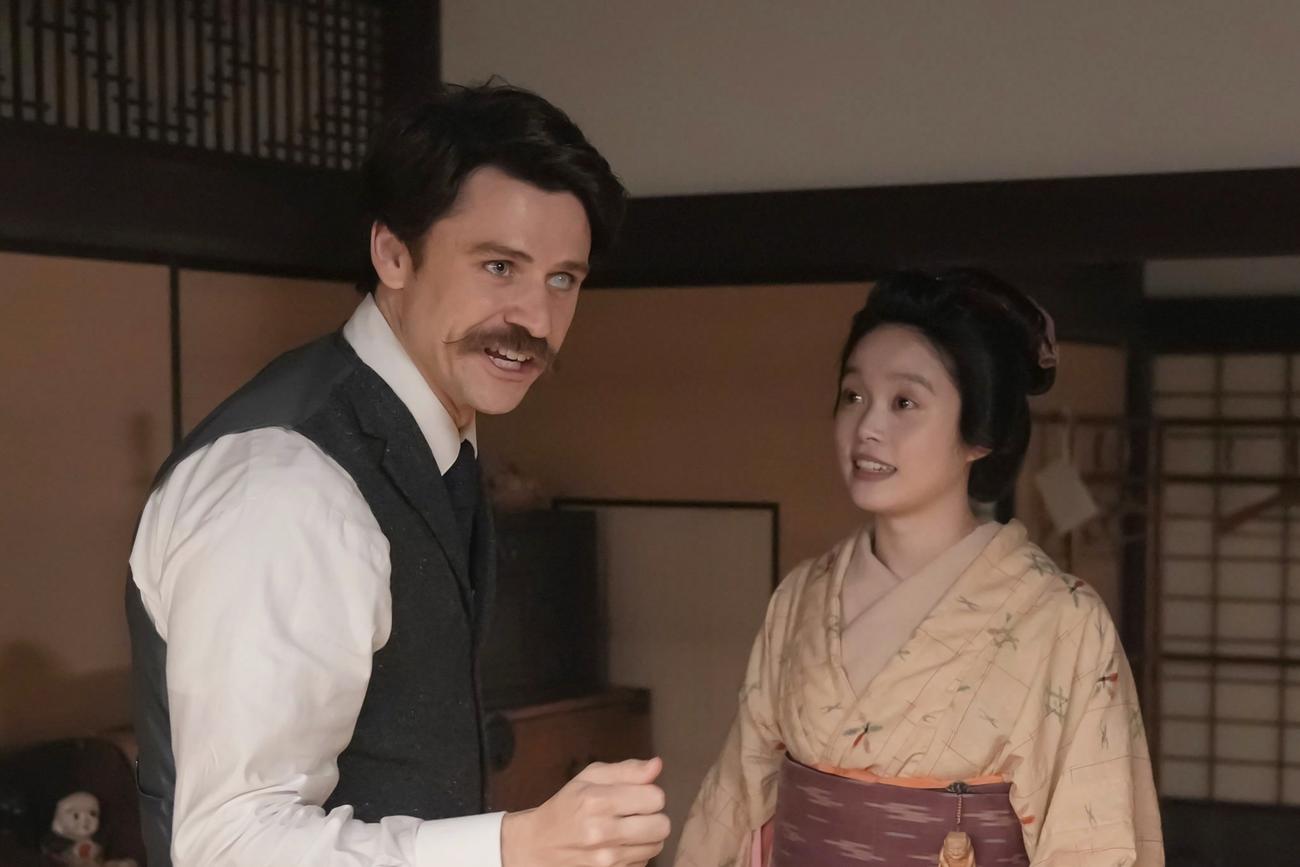 NHK連続テレビ小説「ばけばけ」の1場面（C）NHK