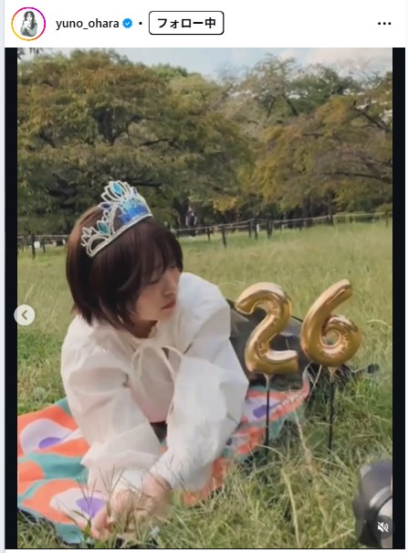 大原優乃のインスタグラムから