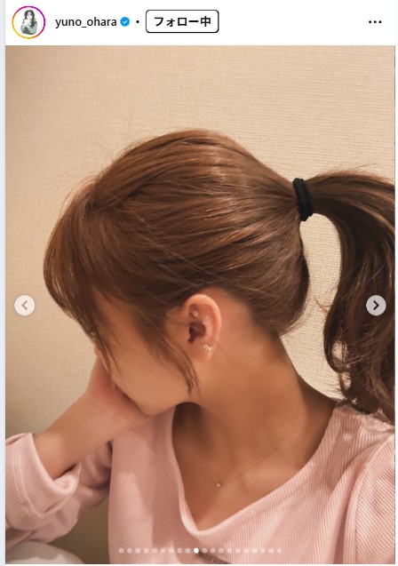 大原優乃のインスタグラムから