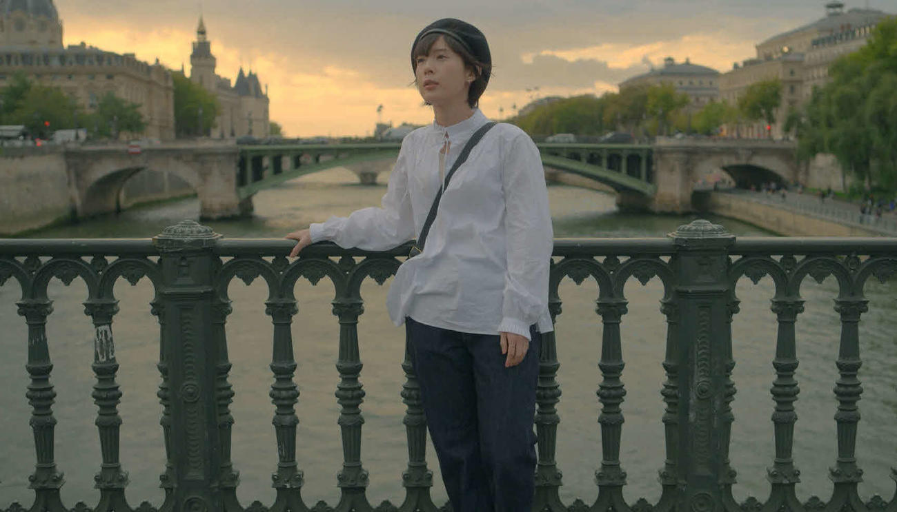 NHK BSの連続ドラマ「京都人の密かな愉しみ　Rouge　継承」に出演する穂志もえか