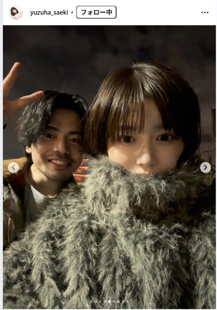 冴木柚葉のインスタグラムから