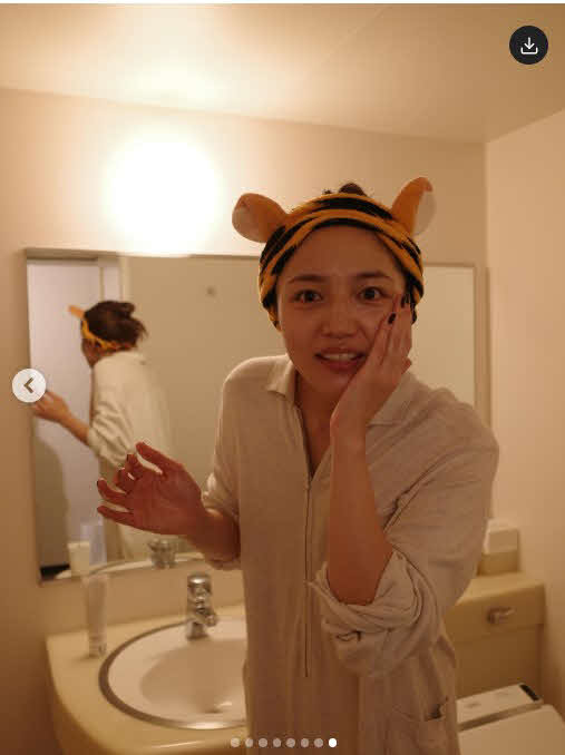川口春奈のインスタグラムから