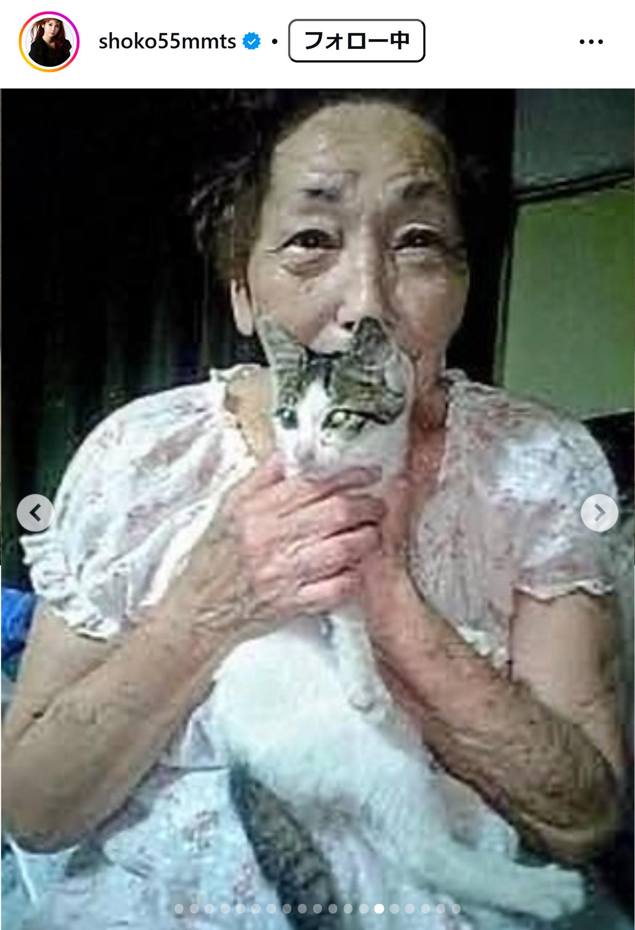 中川翔子のインスタグラムから