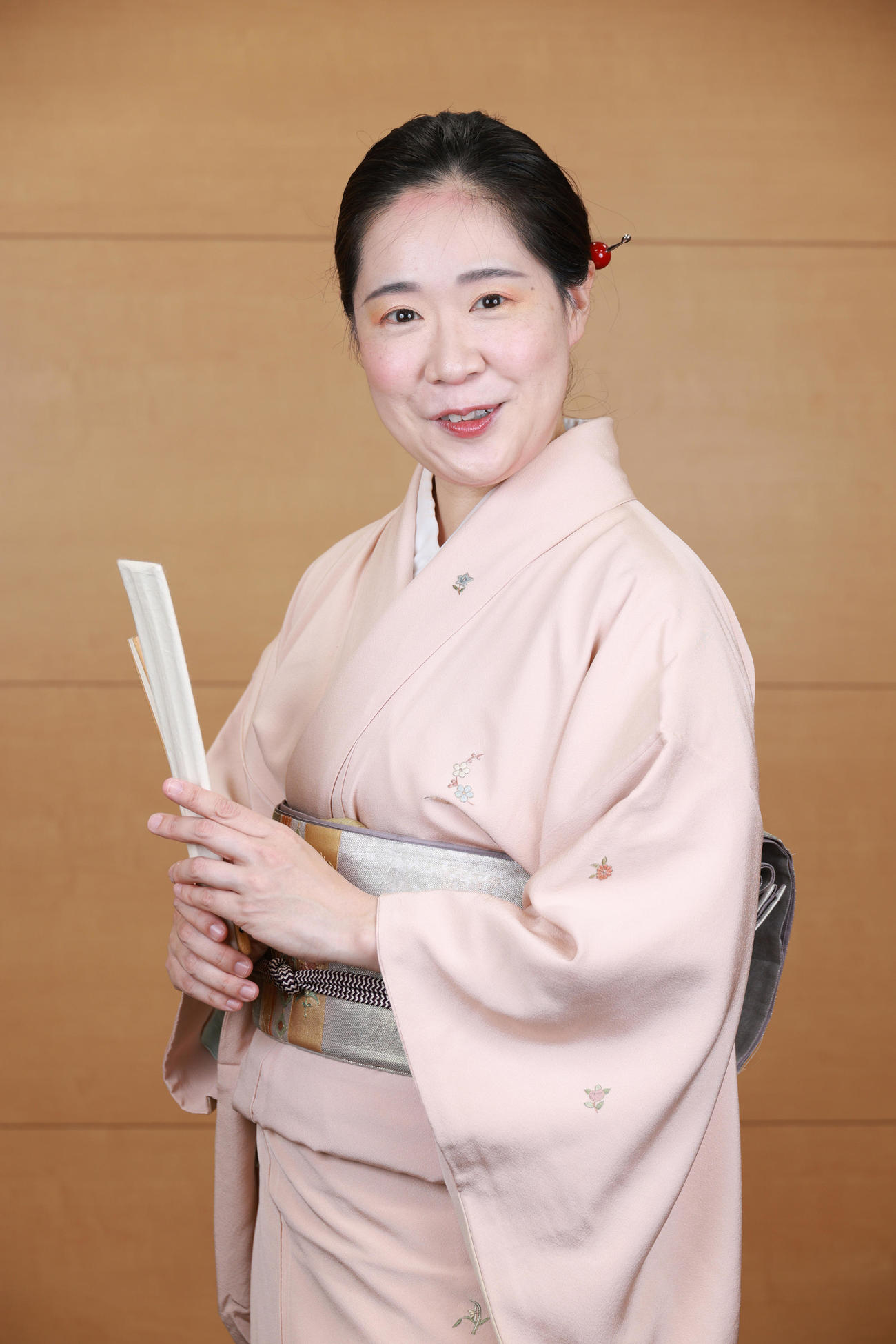 講談への思いを語る田辺いちか（撮影・中島郁夫）