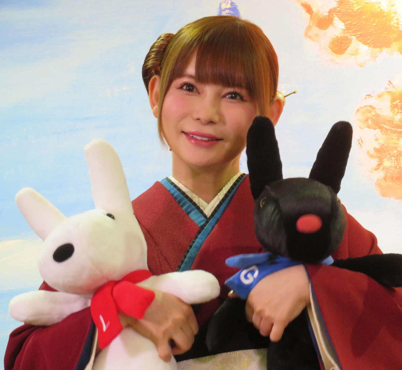 「リサとガスパール」のイベントに参加した中川翔子