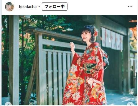 蒔埜ひなのインスタグラムから