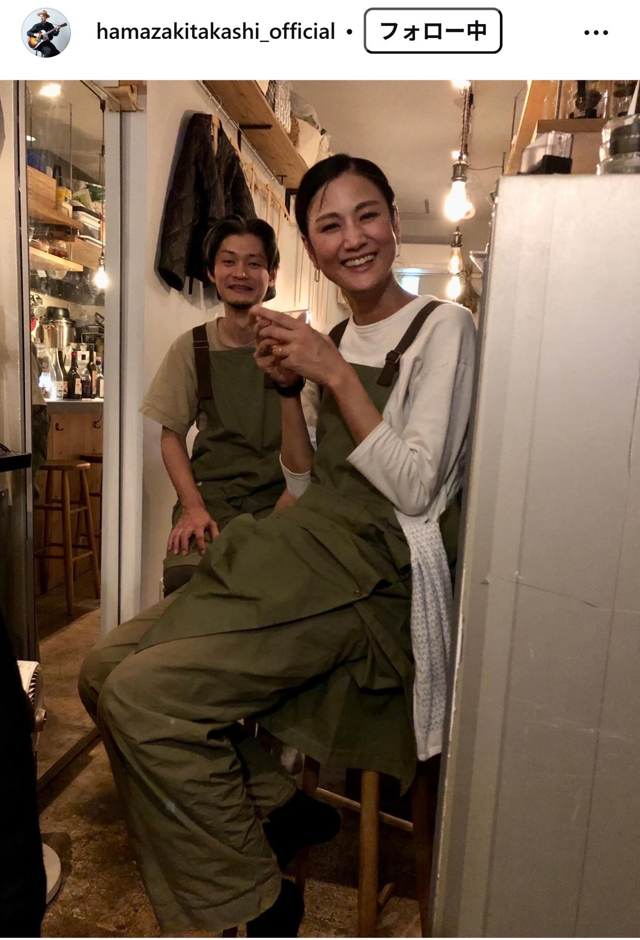 浜崎貴司のインスタグラムから